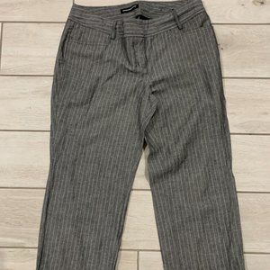 Cropped Pinned Stripped Pants